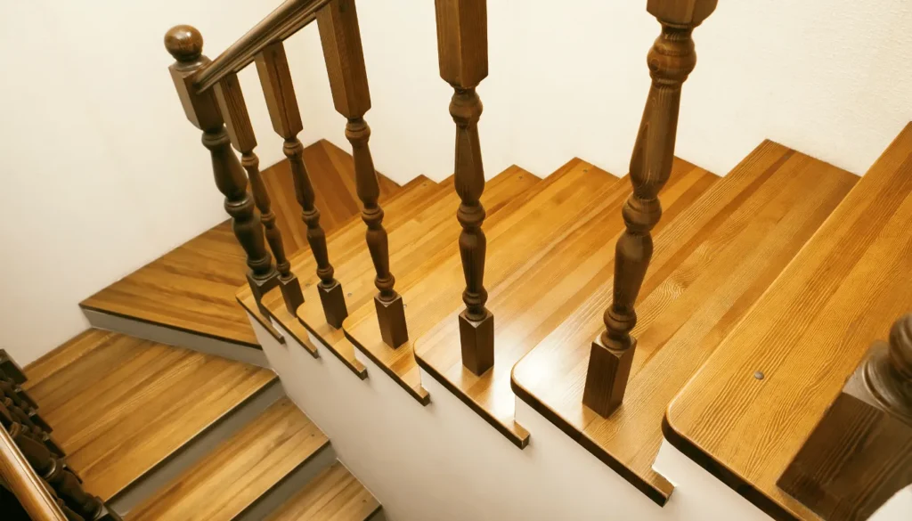 Comment rénover un escalier en bois peint